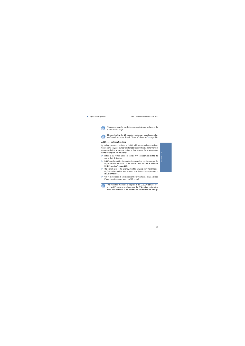 Lancom Systems LCOS 3.50 User Manual | Page 43 / 346