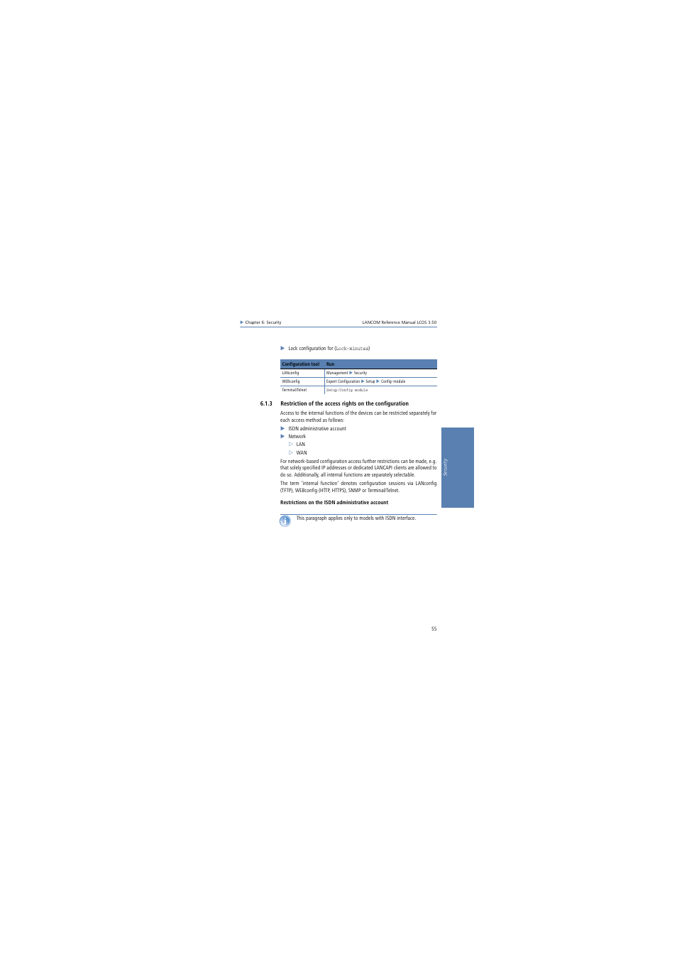 Lancom Systems LCOS 3.50 User Manual | Page 55 / 346