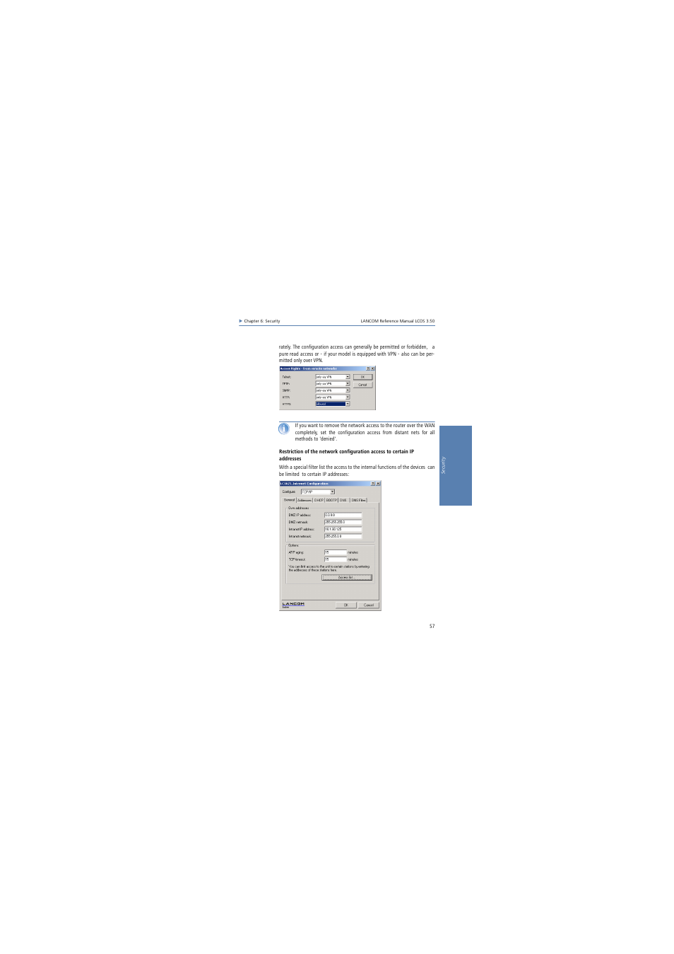 Lancom Systems LCOS 3.50 User Manual | Page 57 / 346
