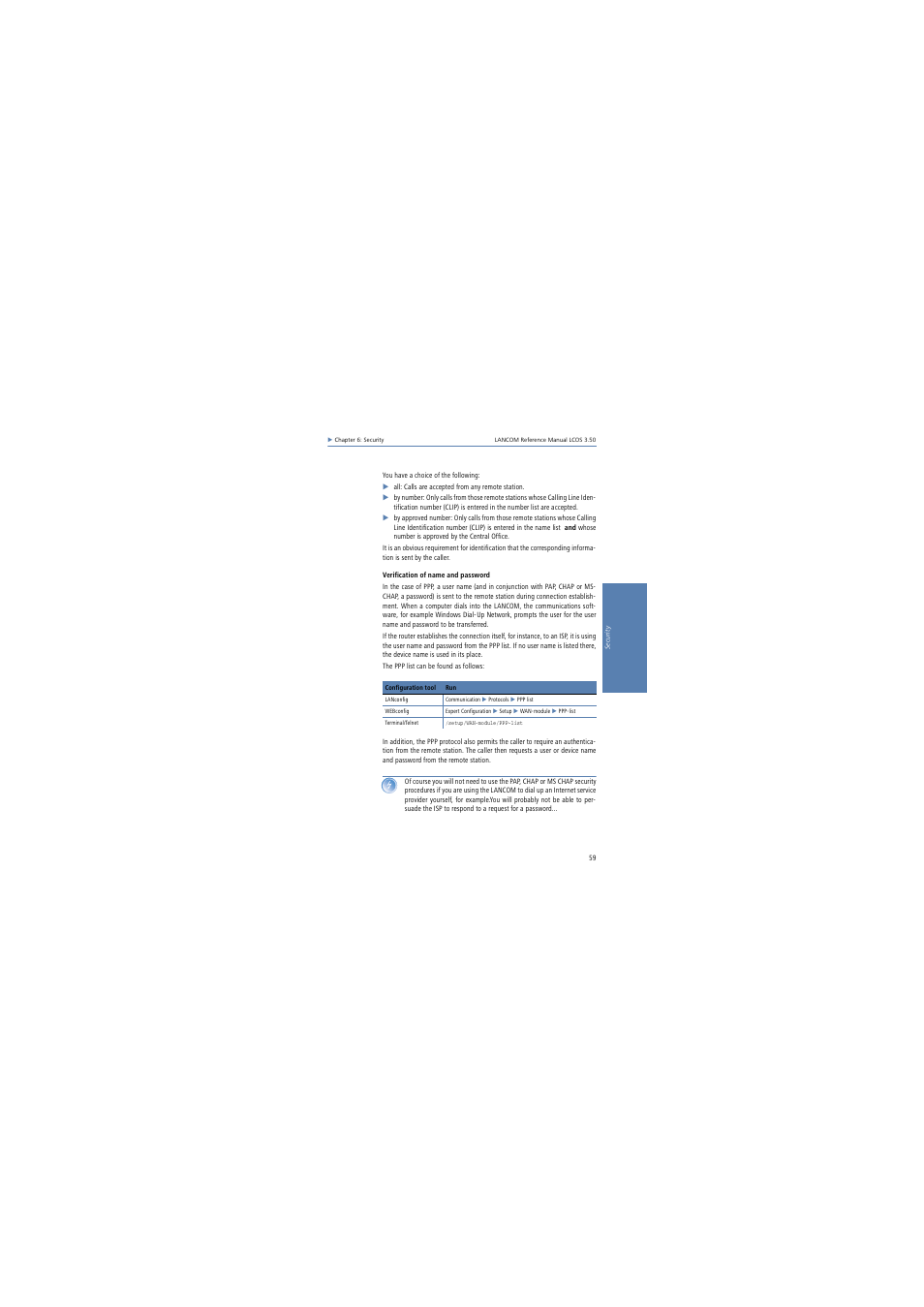 Lancom Systems LCOS 3.50 User Manual | Page 59 / 346