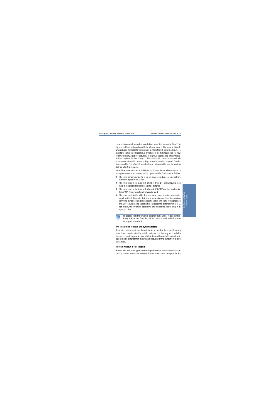Lancom Systems LCOS 3.50 User Manual | Page 71 / 346