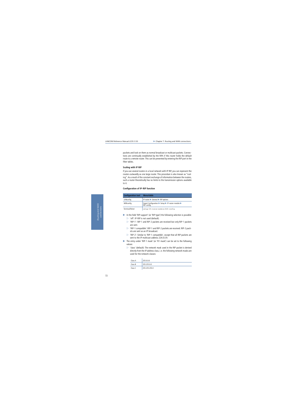 Lancom Systems LCOS 3.50 User Manual | Page 72 / 346