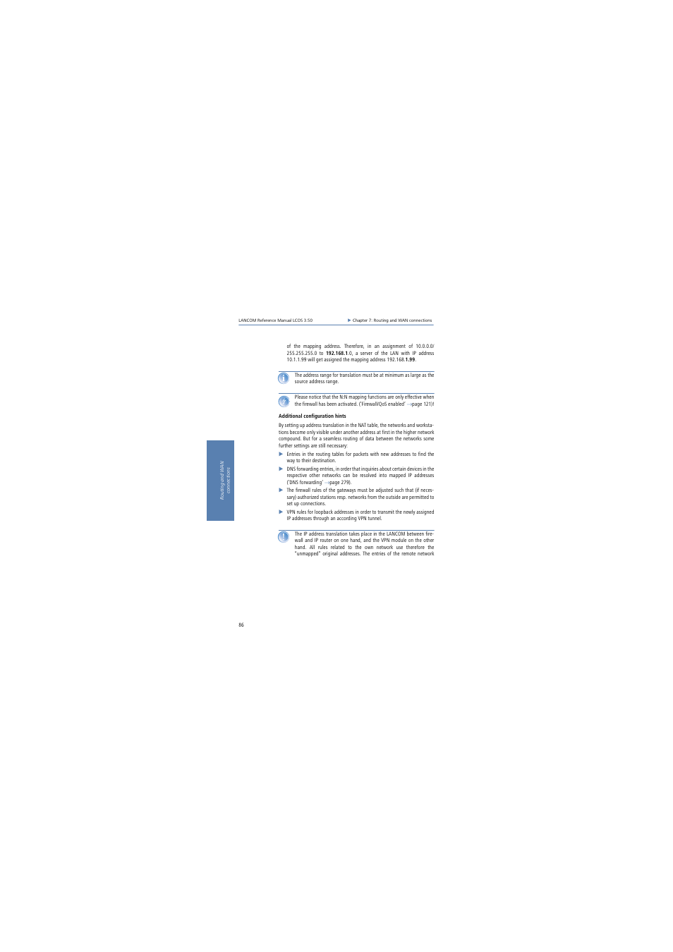 Lancom Systems LCOS 3.50 User Manual | Page 86 / 346