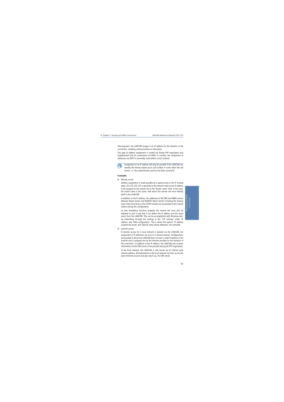 Lancom Systems LCOS 3.50 User Manual | Page 95 / 346