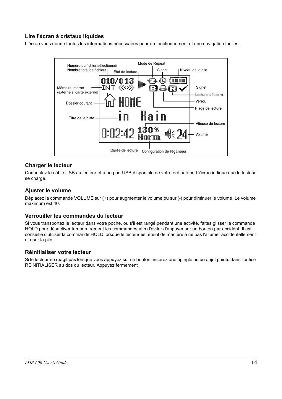 Lexar Media LDP-600 User Manual | Page 14 / 28