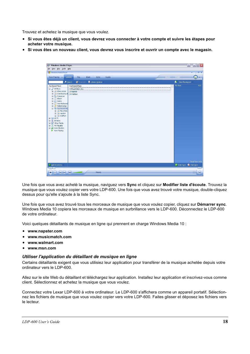 Lexar Media LDP-600 User Manual | Page 18 / 28