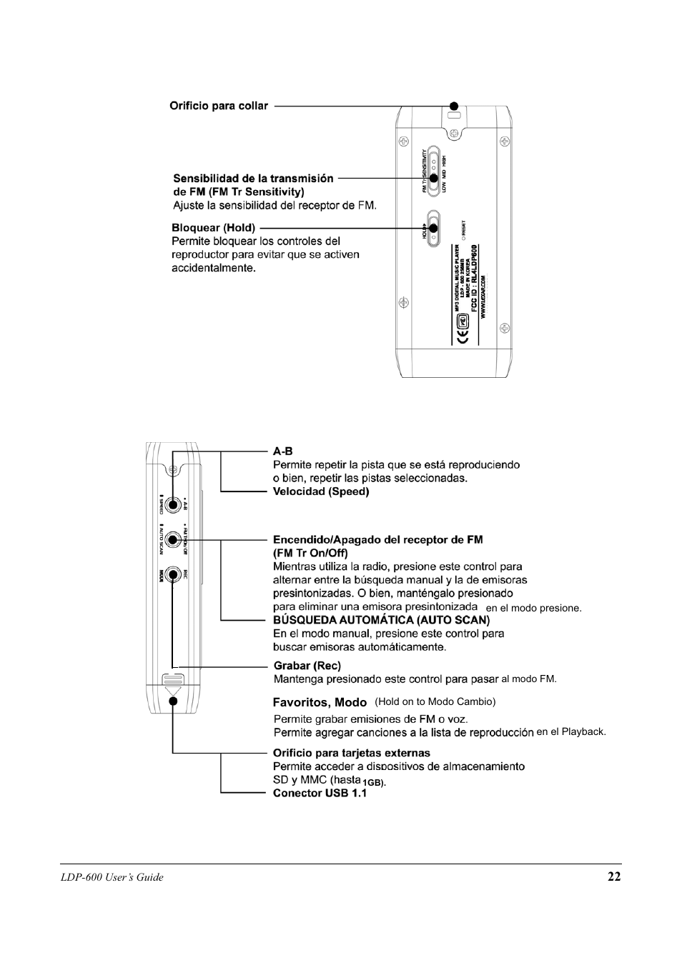 Lexar Media LDP-600 User Manual | Page 22 / 28