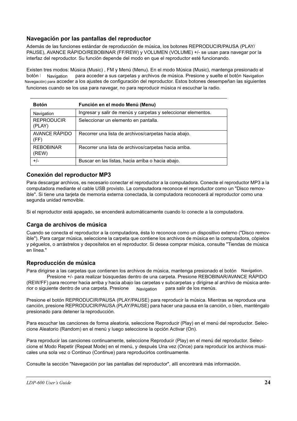 Lexar Media LDP-600 User Manual | Page 24 / 28