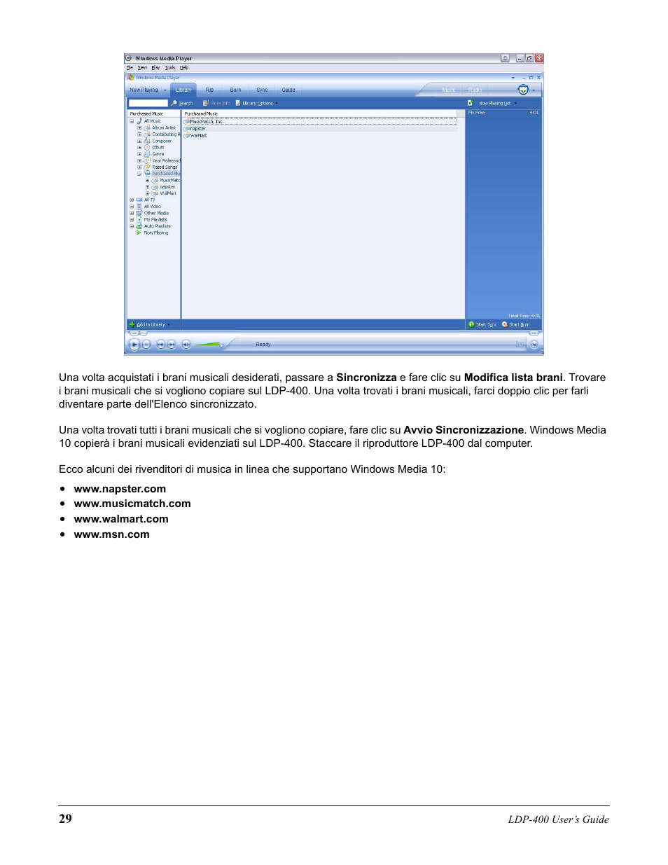 Lexar Media Lexar LDP-400 User Manual | Page 29 / 36