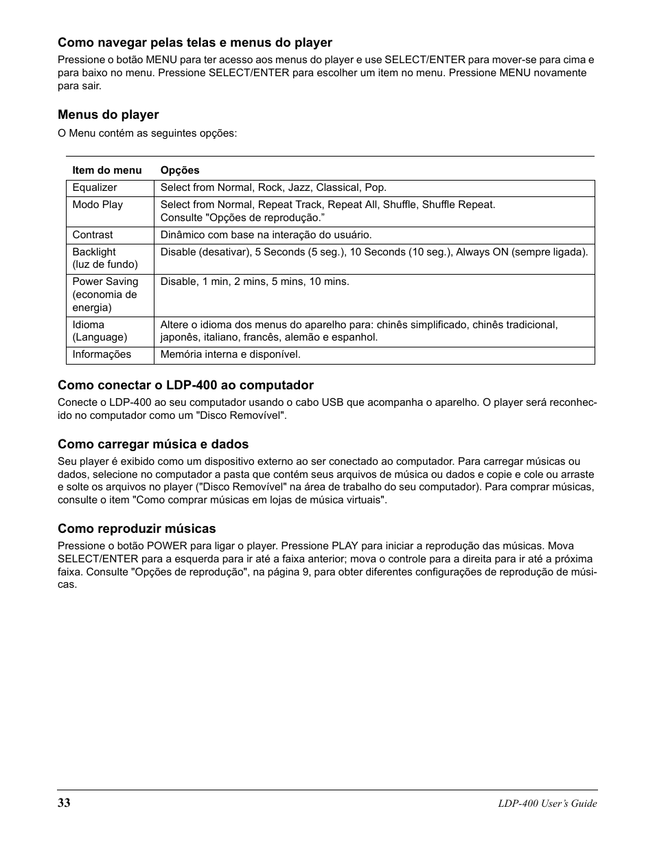 Lexar Media Lexar LDP-400 User Manual | Page 33 / 36