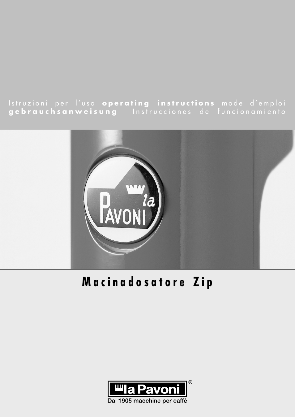 La Pavoni 790800155 User Manual | 35 pages