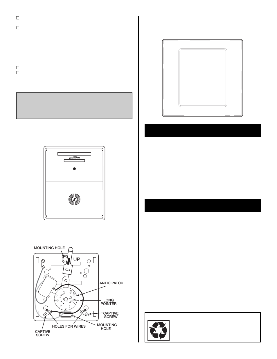 Warranty technical assistance, Figure 1 front cover figure 2 base, Figure 3 decorative wall plate | Lux Products T20-1141SA User Manual | Page 2 / 2