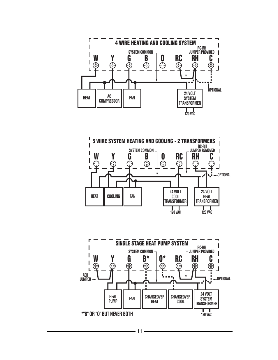 Wy g b* o* rc rh c | Lux Products TX9000TS User Manual | Page 11 / 12