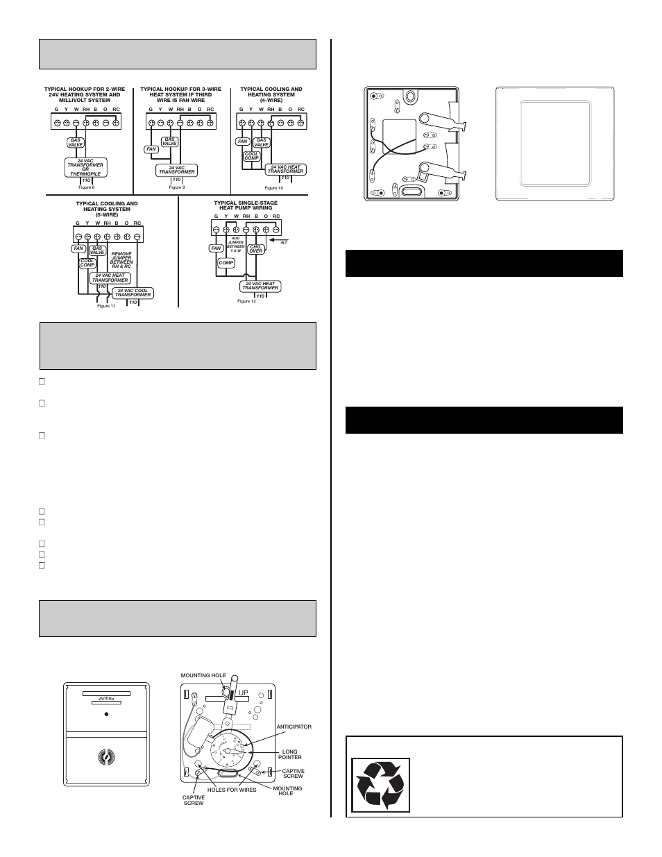 Warranty technical assistance, N o t e, Figure 1 front cover figure 2 base | Figure 4 decorative wall plate figure 3 sub-base | Lux Products T40-1143SA User Manual | Page 2 / 2