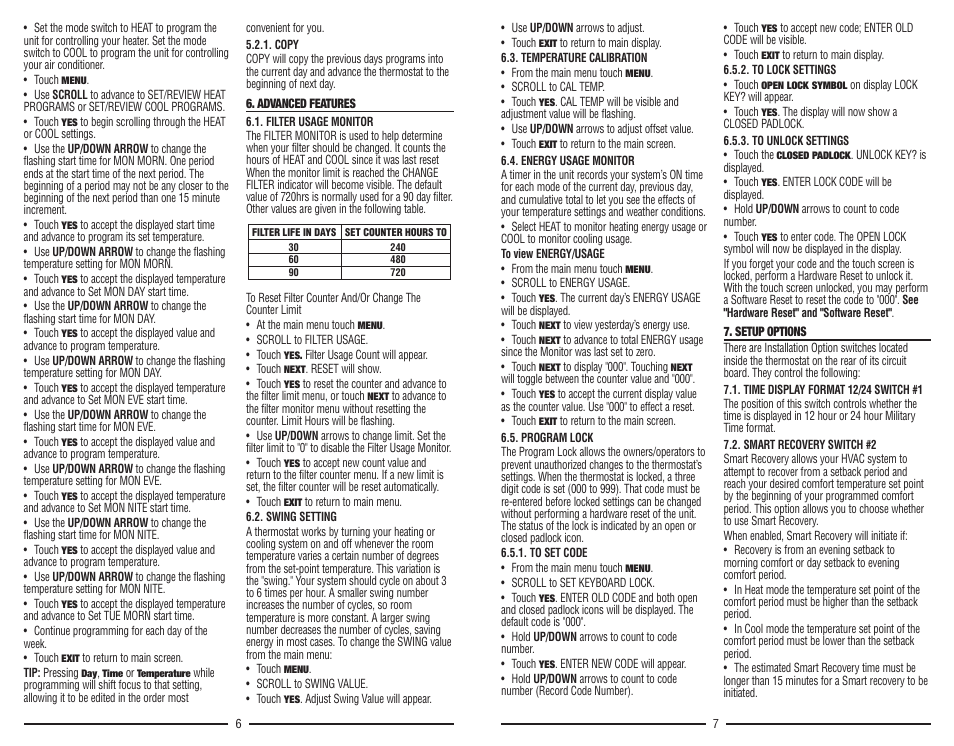 Lux Products PSP711TS User Manual | Page 4 / 6