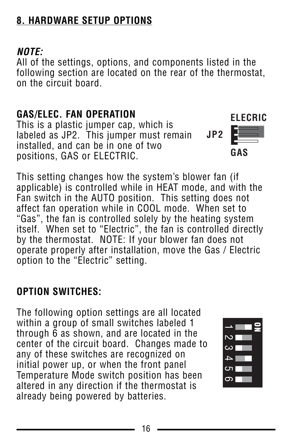 Lux Products SMART TEMP TX9100E User Manual | Page 16 / 32