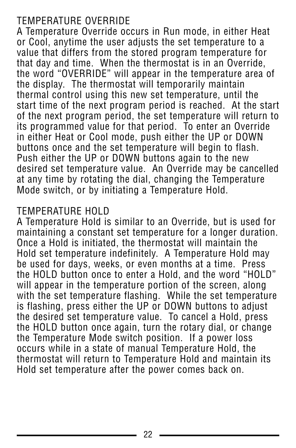 Lux Products SMART TEMP TX9100E User Manual | Page 22 / 32