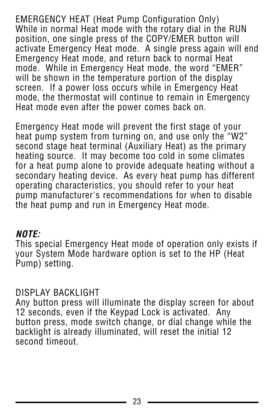 Lux Products SMART TEMP TX9100E User Manual | Page 23 / 32