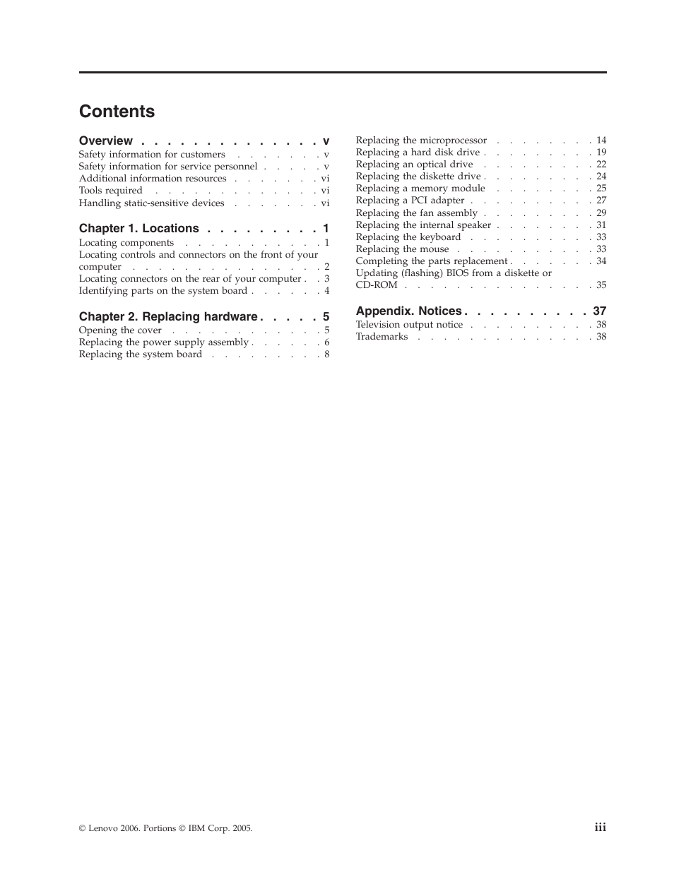 Lenovo THINKCENTRE 8804 User Manual | Page 5 / 48