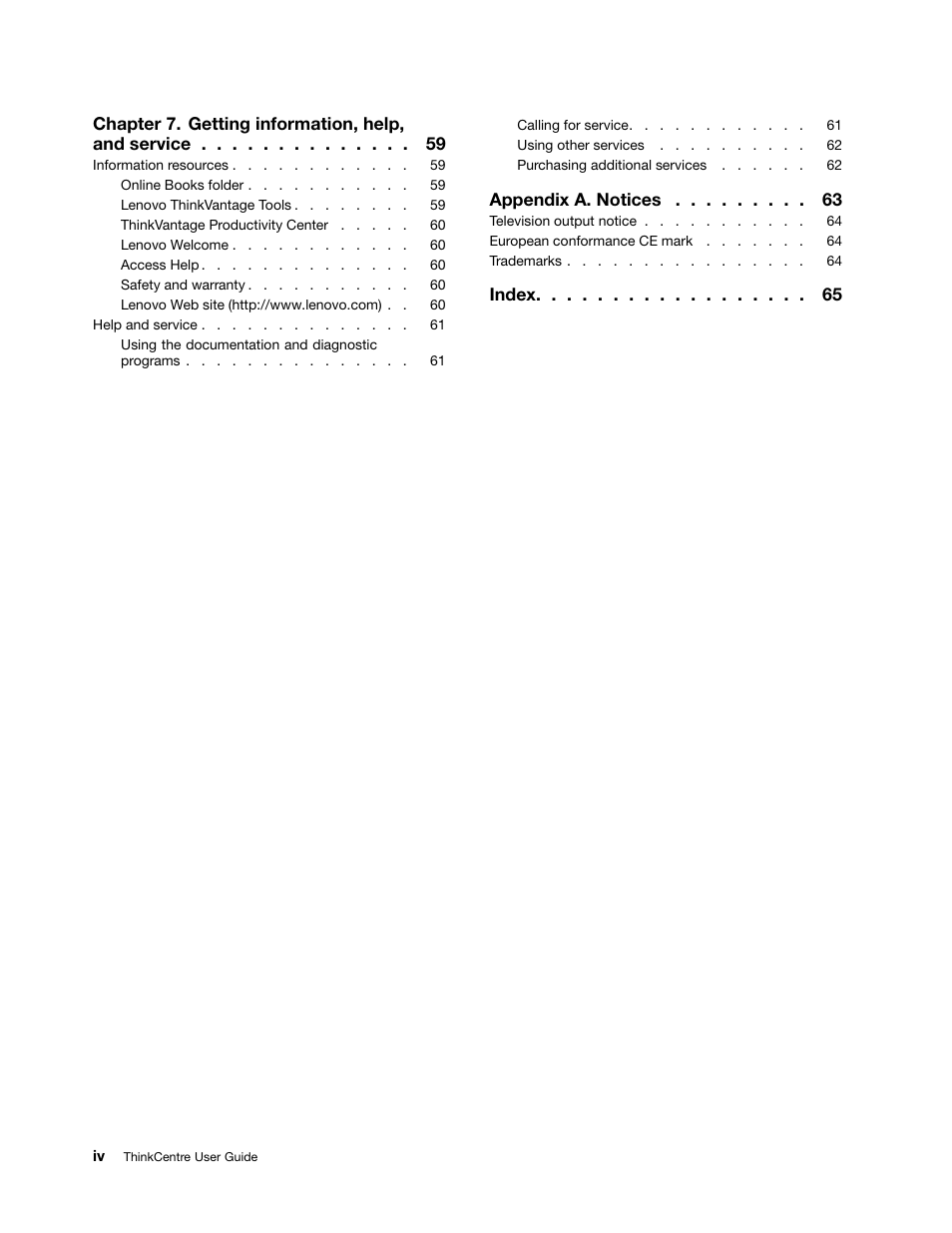 Lenovo 4162 User Manual | Page 6 / 78