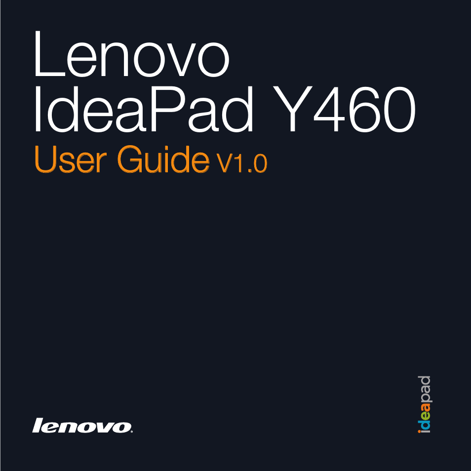 Lenovo IdeaPad Y460 User Manual | 144 pages