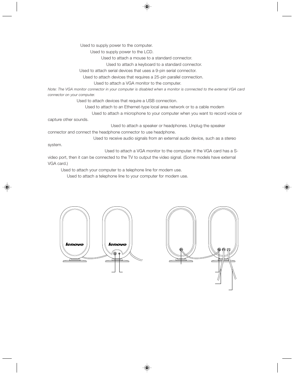 3 speakers | Lenovo 3000 H Series User Manual | Page 13 / 41