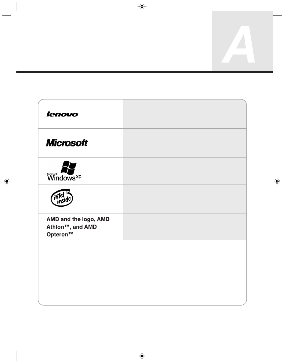 Declaration | Lenovo 3000 H Series User Manual | Page 4 / 41