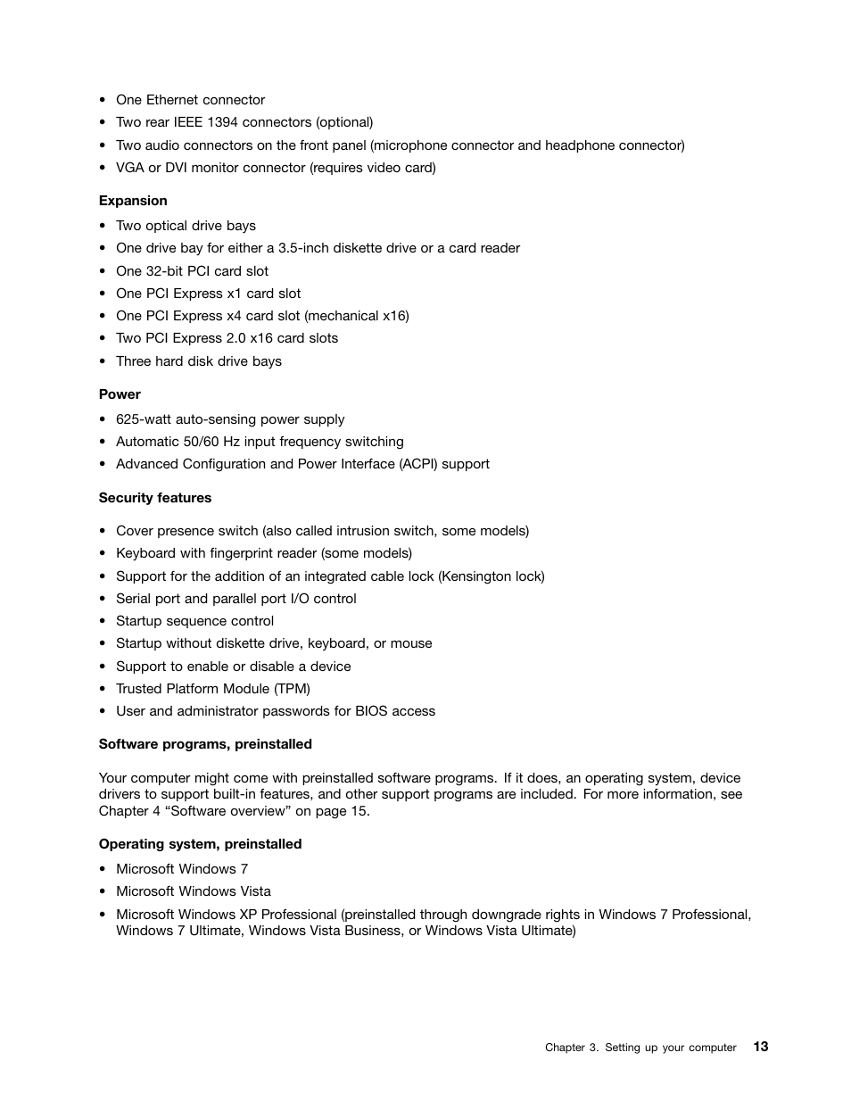 Lenovo THINKSTATION 4105 User Manual | Page 19 / 66