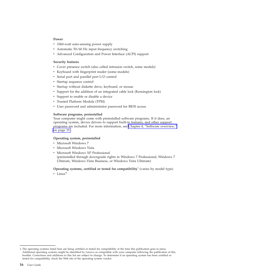 Lenovo THINKSTATION 4155 User Manual | Page 24 / 74