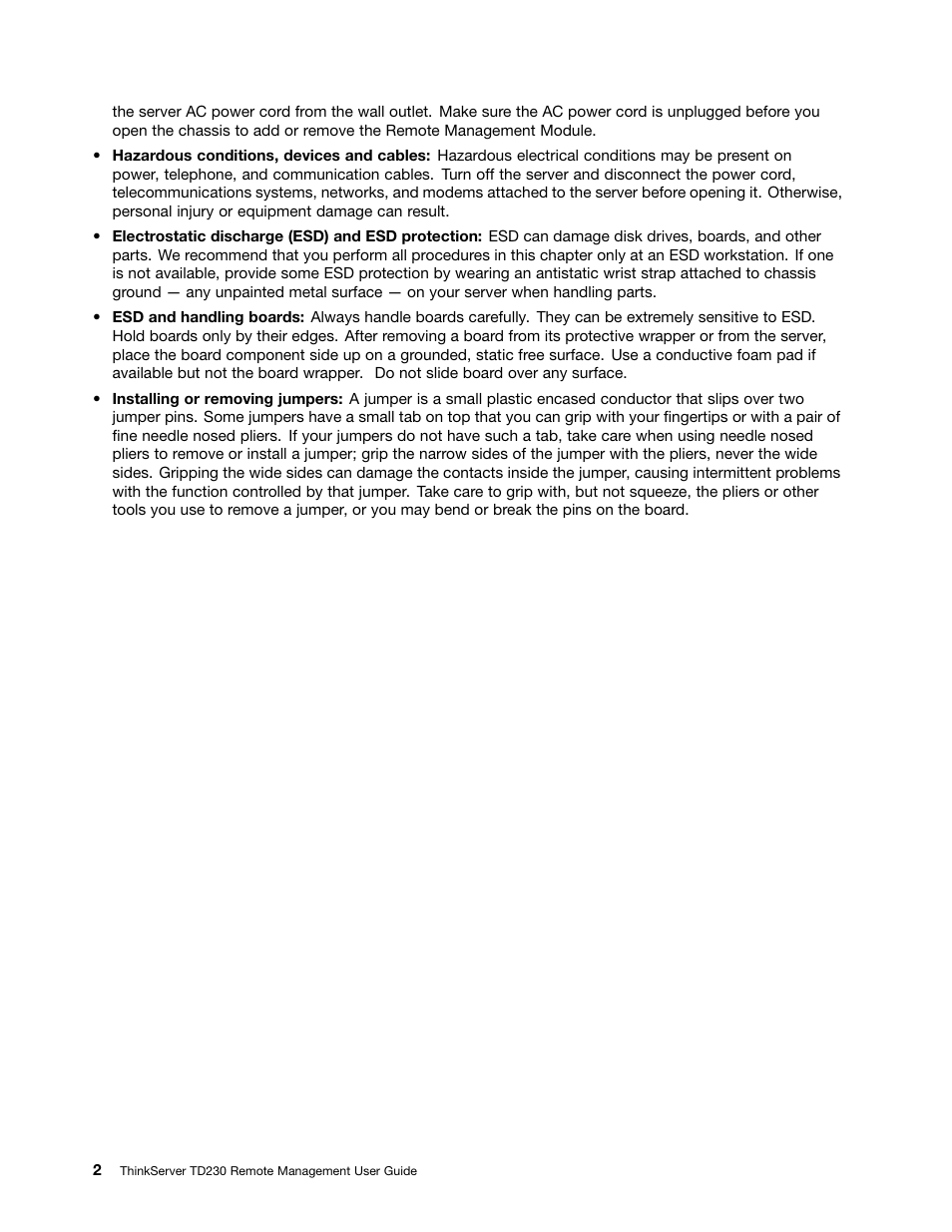 Lenovo THINKSERVER TD230 User Manual | Page 8 / 32