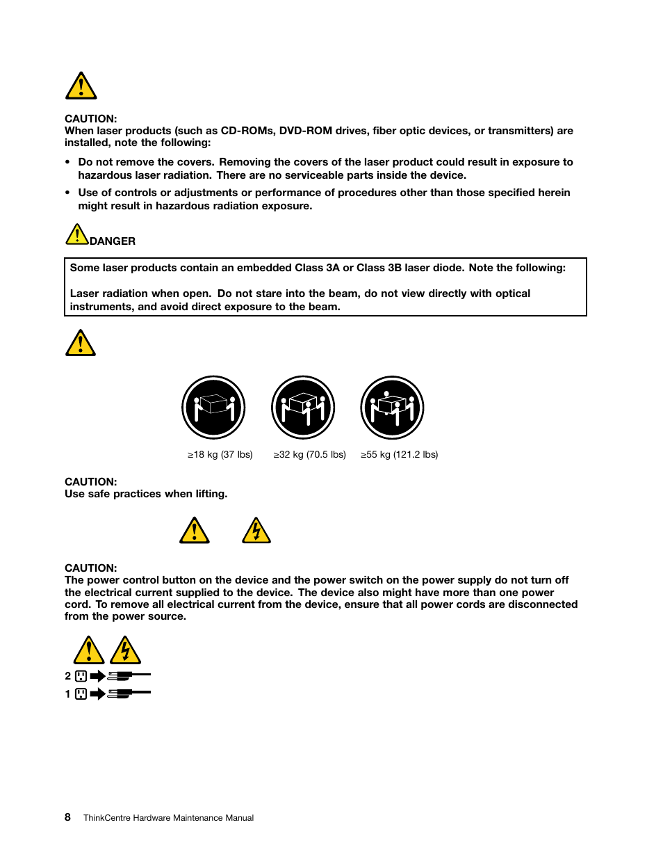 Lenovo THINKCENTRE 4485 User Manual | Page 16 / 492