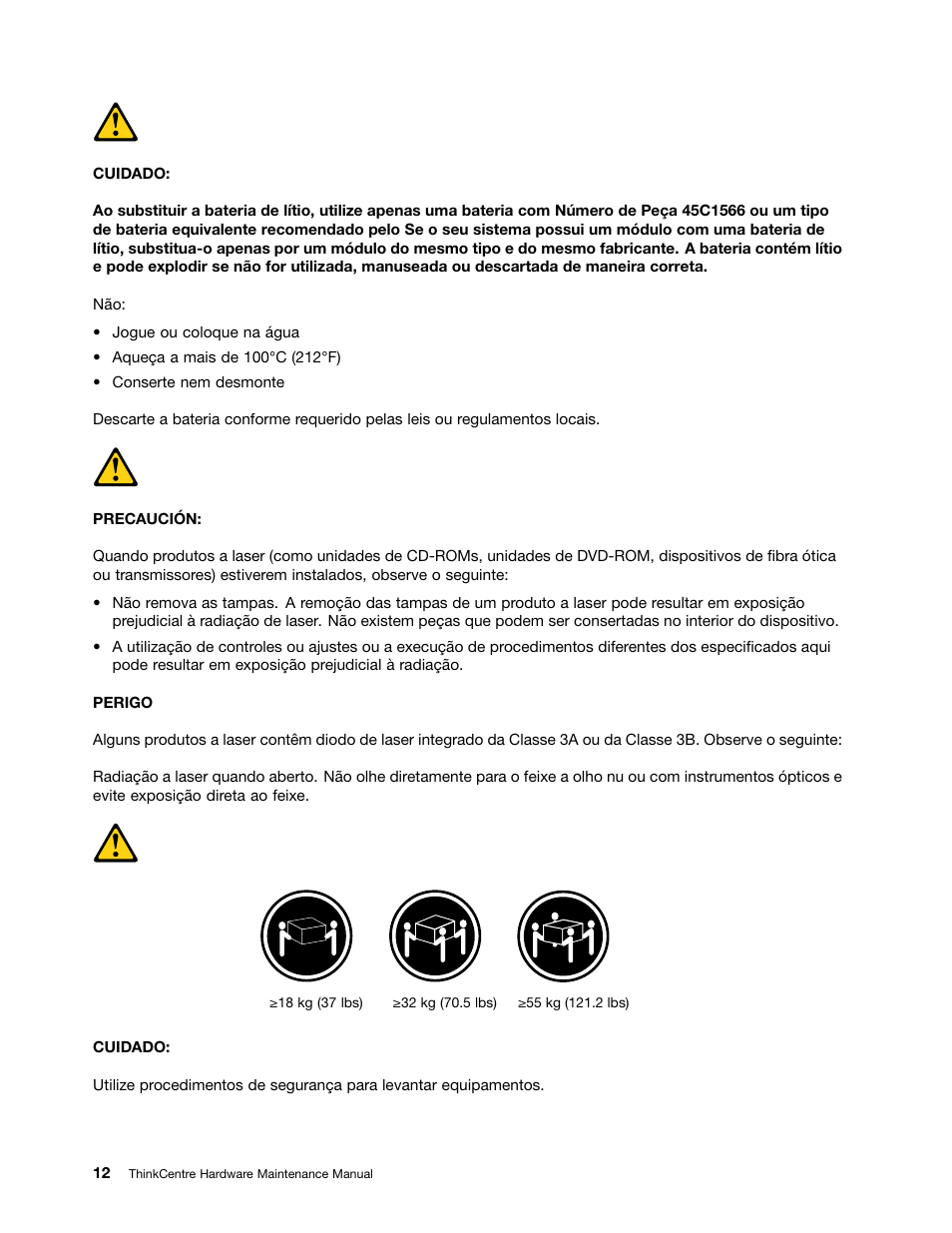 Lenovo THINKCENTRE 4485 User Manual | Page 20 / 492