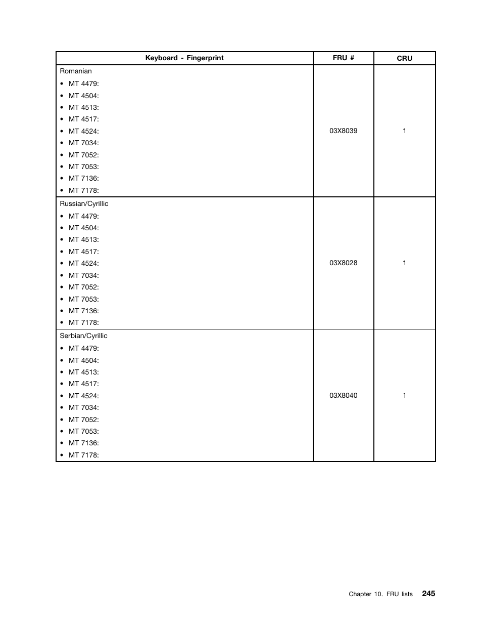 Lenovo THINKCENTRE 4485 User Manual | Page 253 / 492