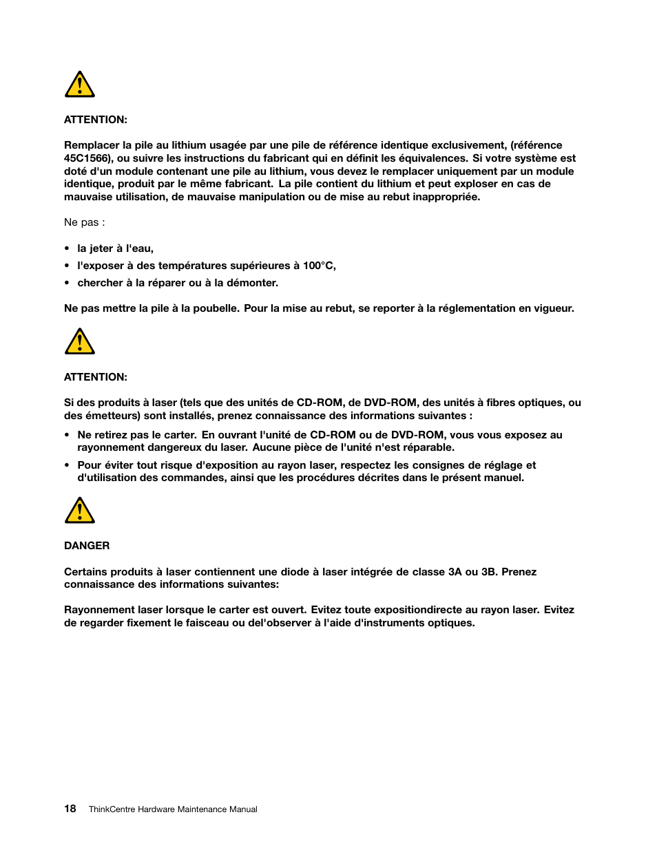 Lenovo THINKCENTRE 4485 User Manual | Page 26 / 492