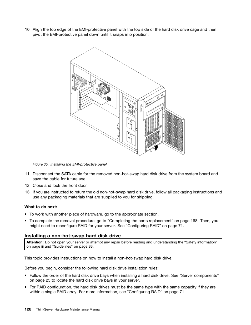 Lenovo THINKSERVER 392 User Manual | Page 140 / 248