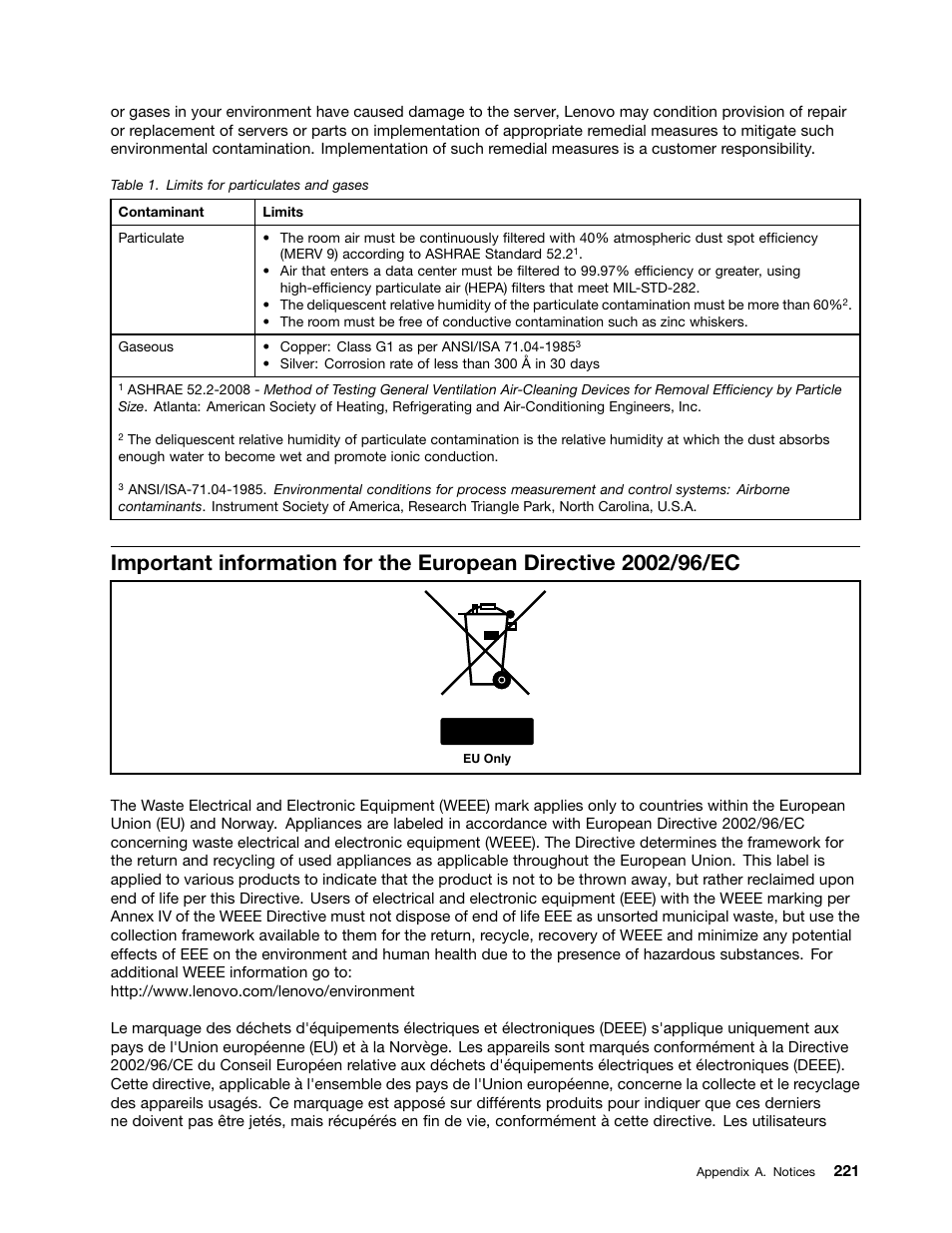 Lenovo THINKSERVER 392 User Manual | Page 233 / 248