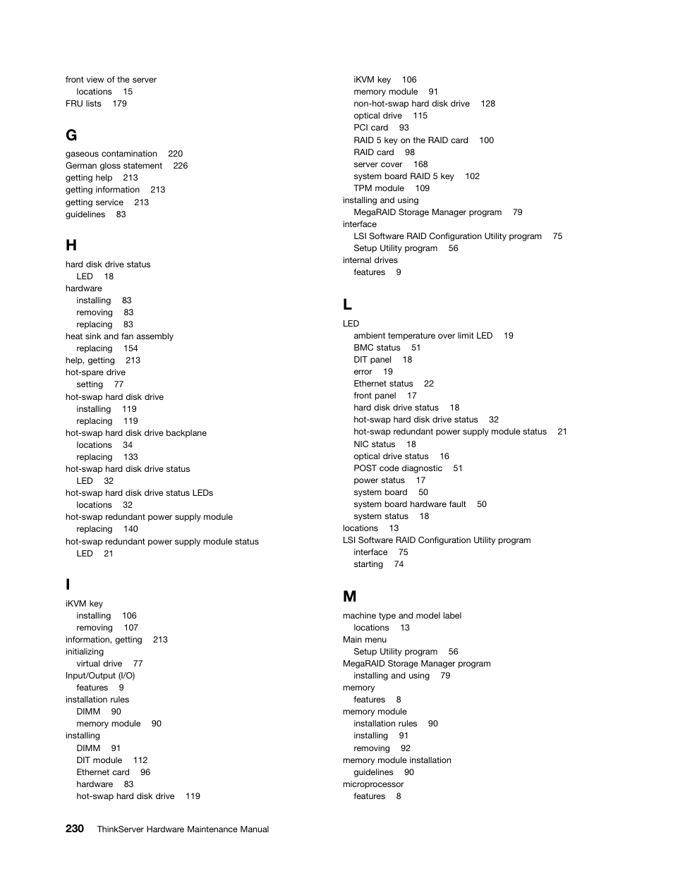 Lenovo THINKSERVER 392 User Manual | Page 242 / 248