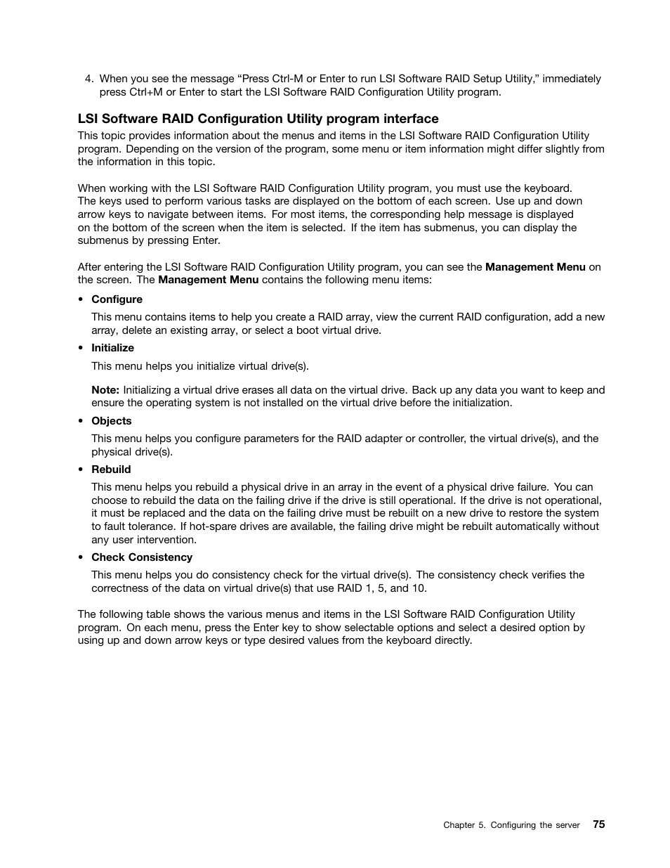 Lenovo THINKSERVER 392 User Manual | Page 87 / 248