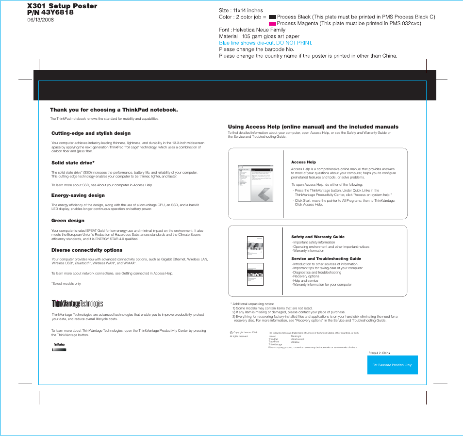 Lenovo 43Y6818 User Manual | Page 2 / 2