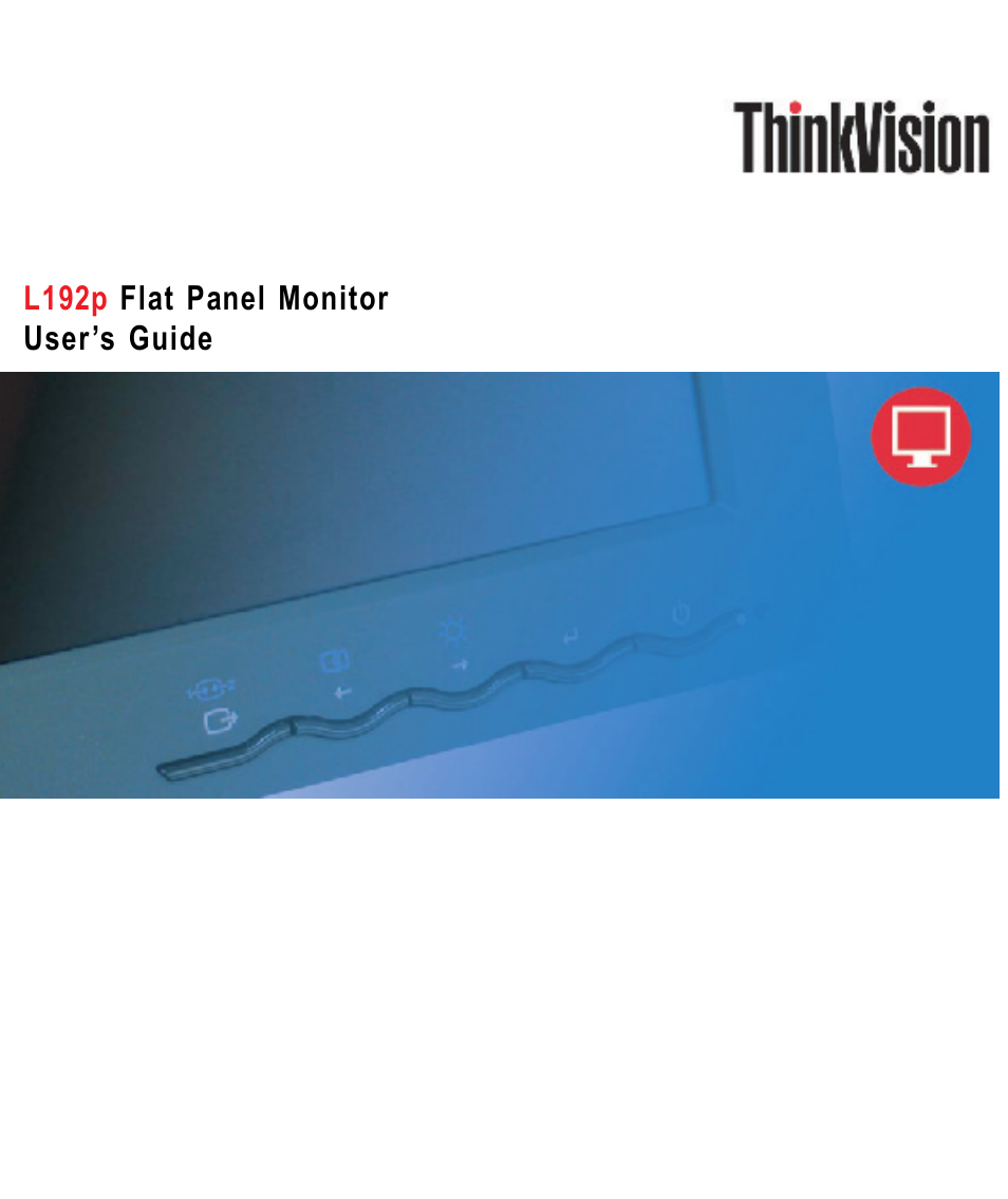 Lenovo L192P User Manual | 35 pages