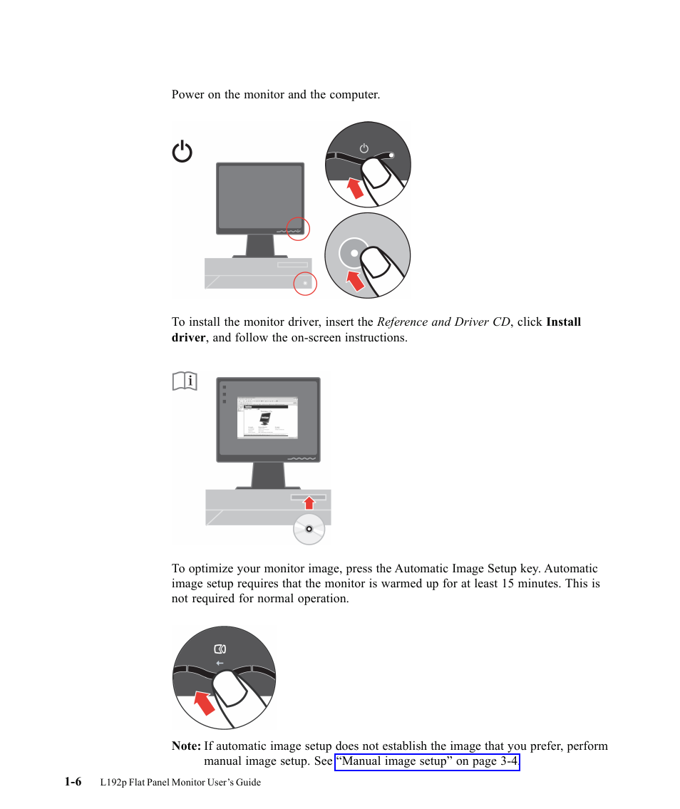 Lenovo L192P User Manual | Page 10 / 35