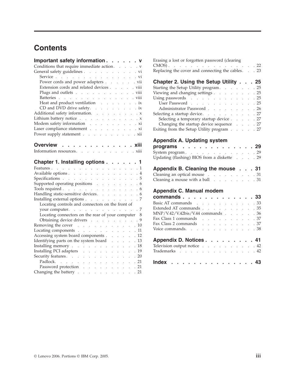 Lenovo ThinkVision E50 User Manual | Page 5 / 62