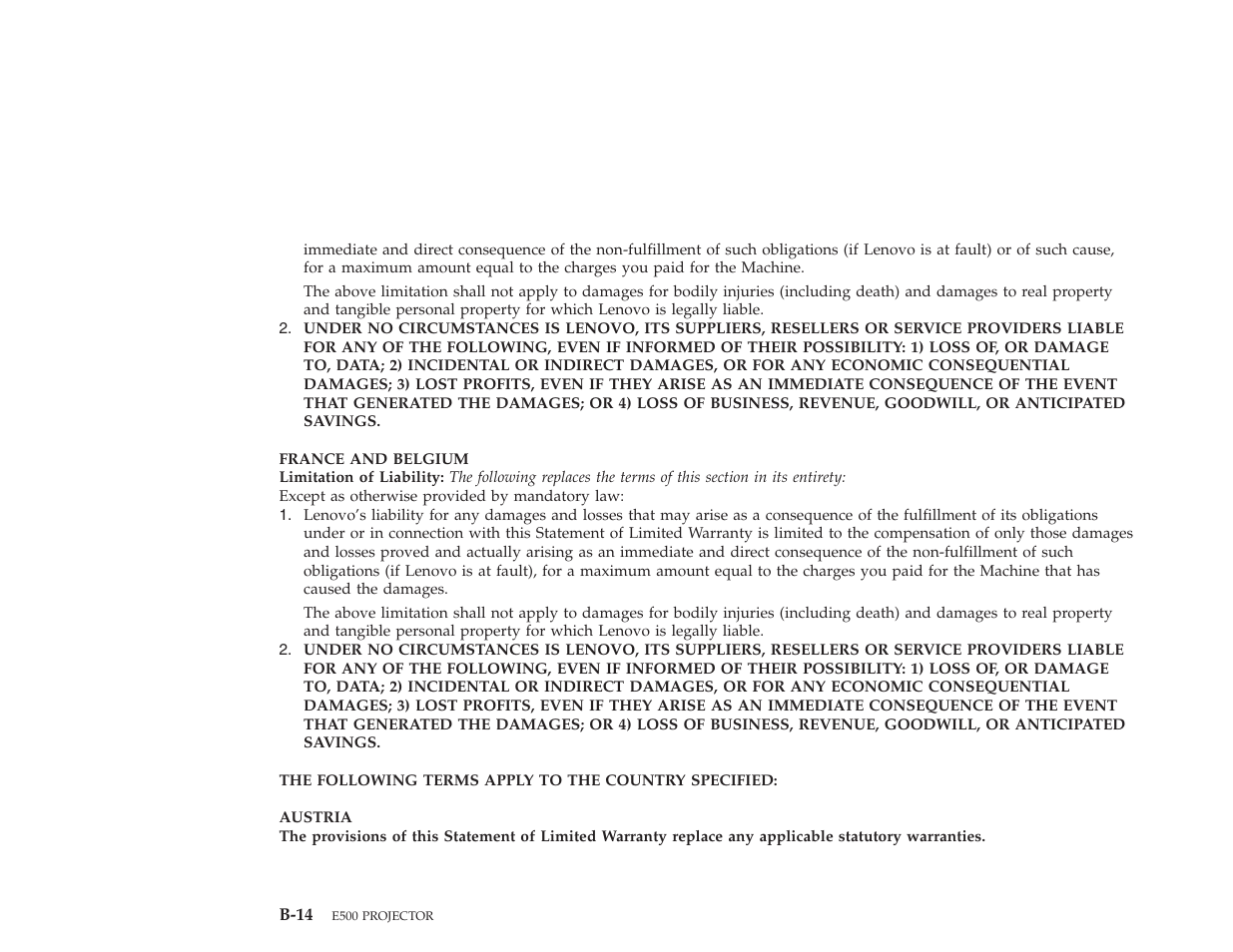 Lenovo E500 User Manual | Page 41 / 62