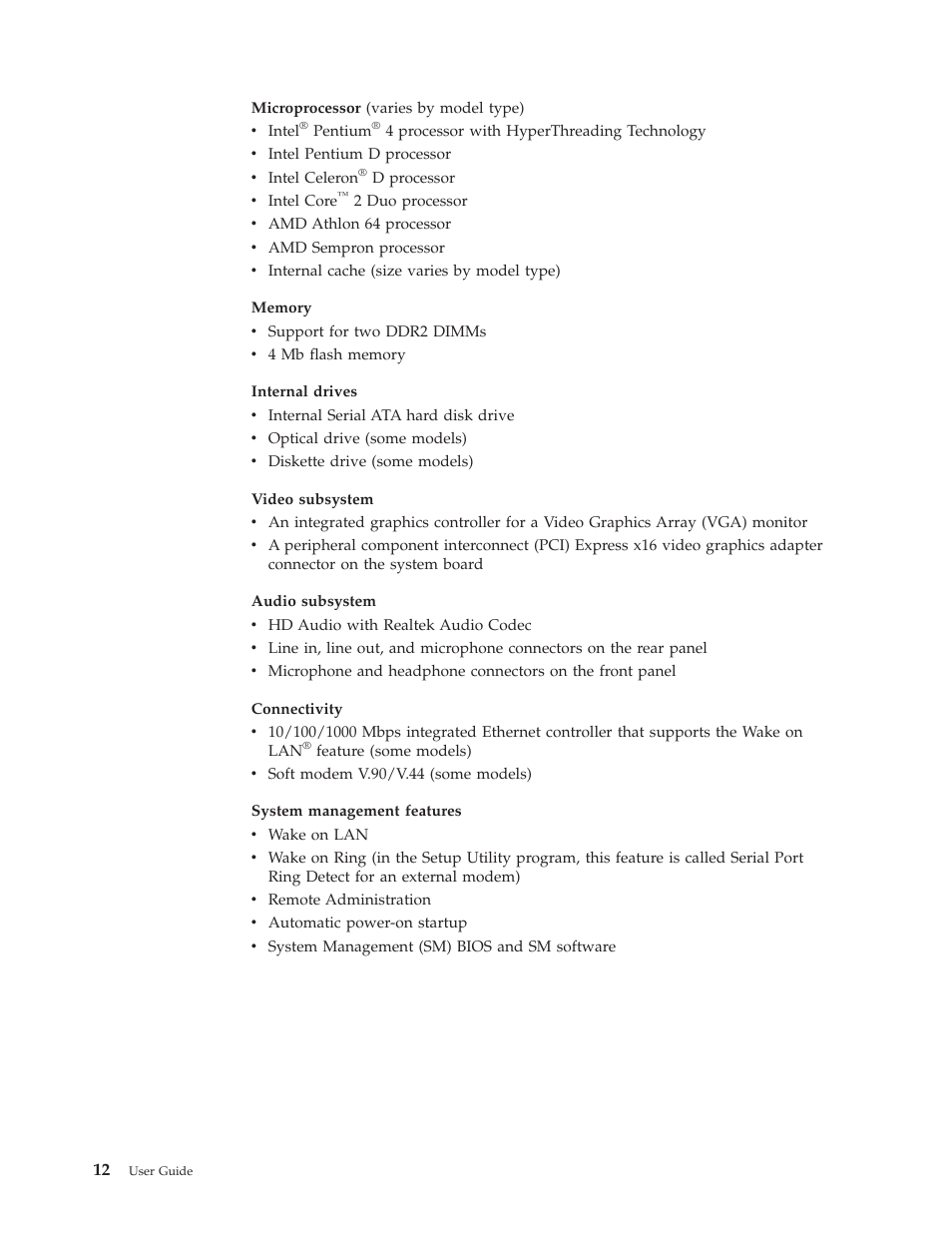 Lenovo 3000 J Series User Manual | Page 30 / 96