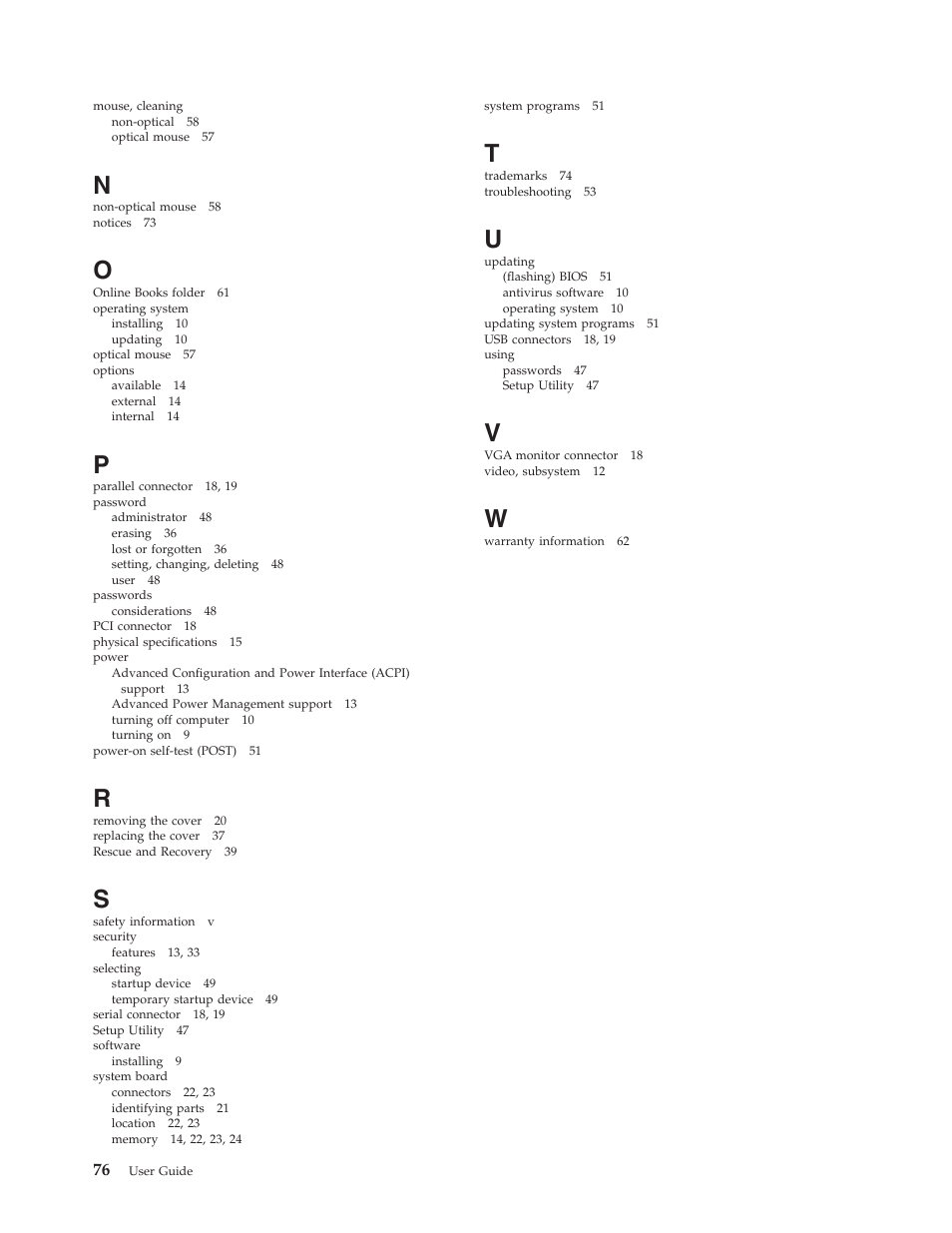 Lenovo 3000 J Series User Manual | Page 94 / 96