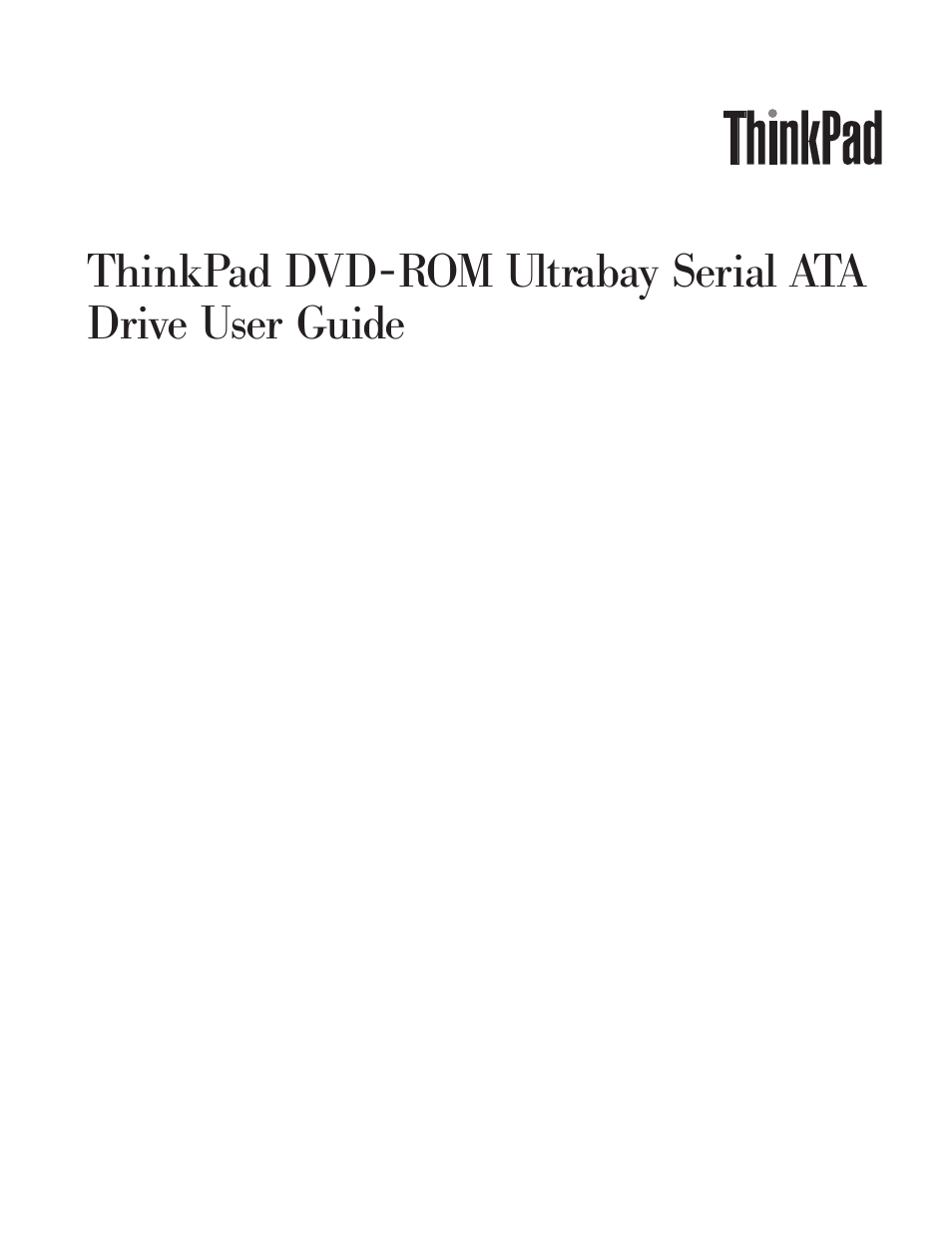 Lenovo ThinkPad 43N3218 User Manual | 34 pages