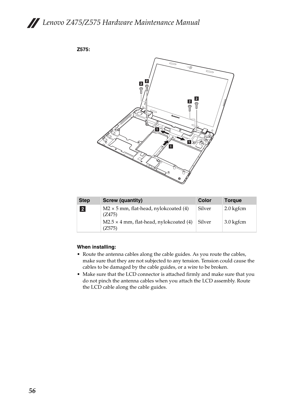 Lenovo Z475 User Manual | Page 60 / 104