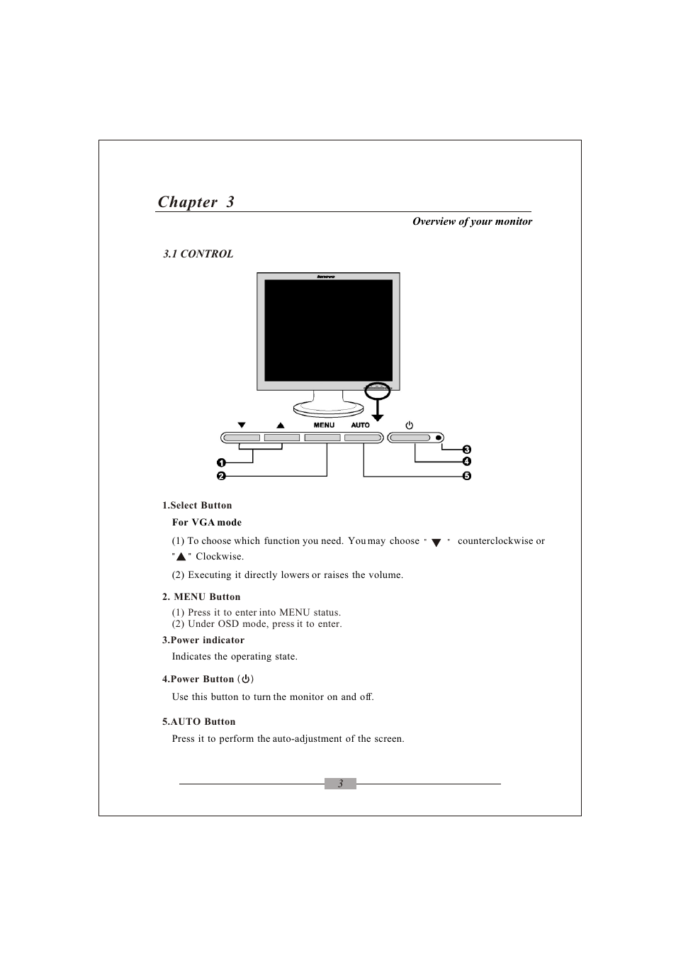 Chapter 3 | Lenovo L152 User Manual | Page 6 / 12