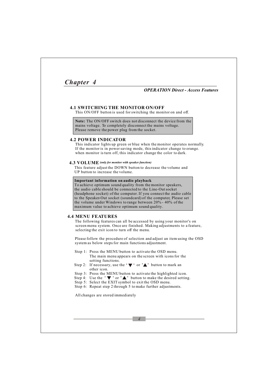 Chapter 4 | Lenovo L152 User Manual | Page 7 / 12