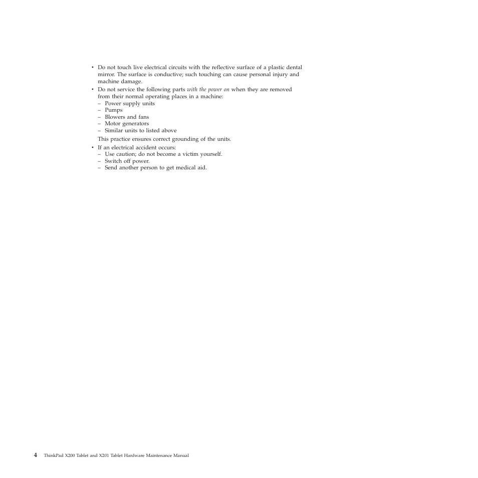 Lenovo X200 User Manual | Page 12 / 260